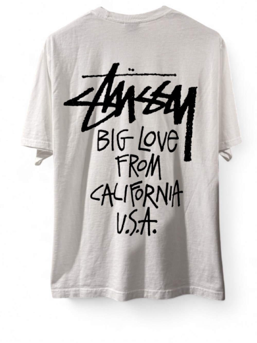 Stüssy Archive Big Love From California USA T-shirt Size Men’s Large